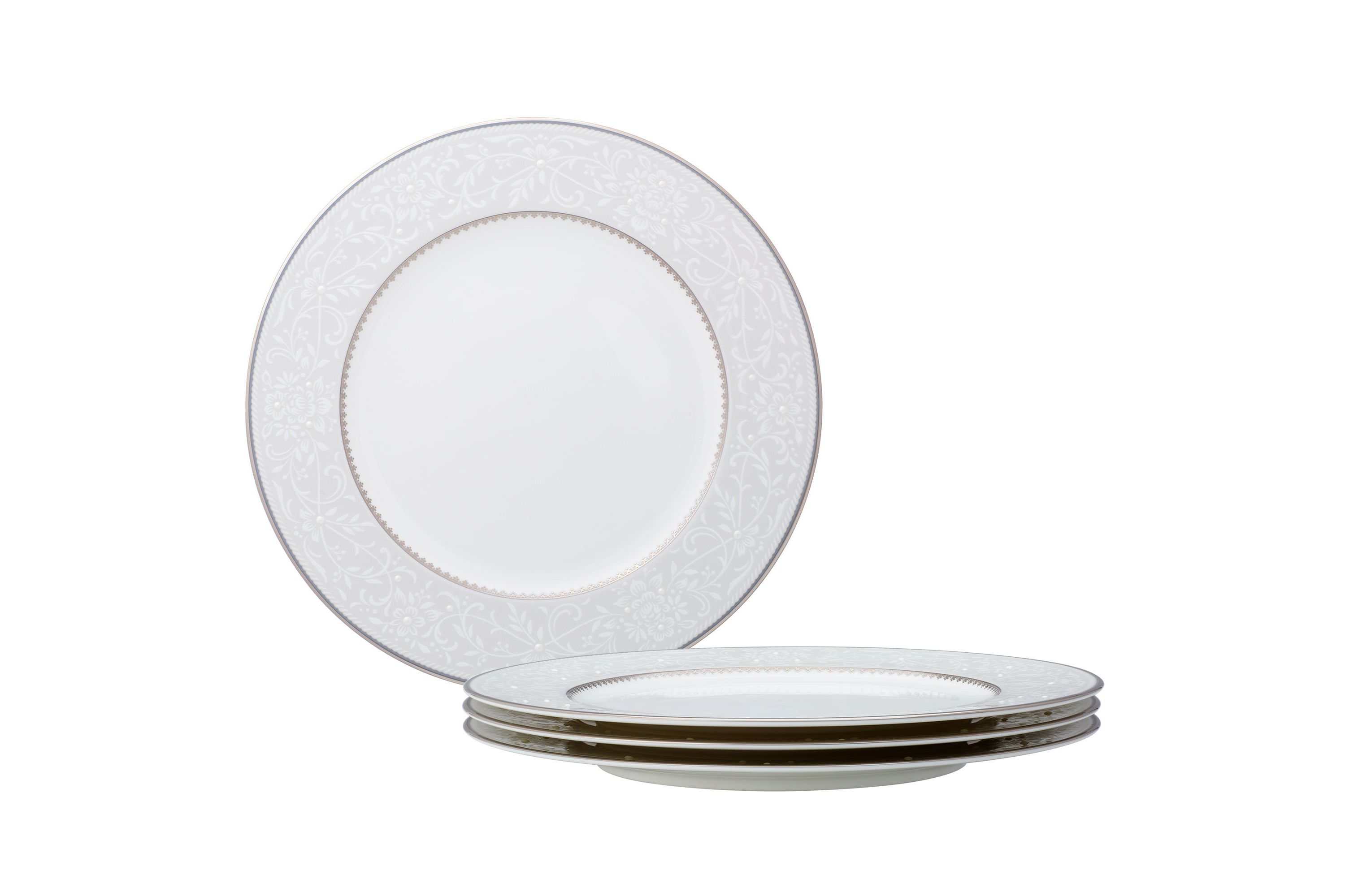 Brocato Set Of 4 Dinner Plates, 10-3/4"