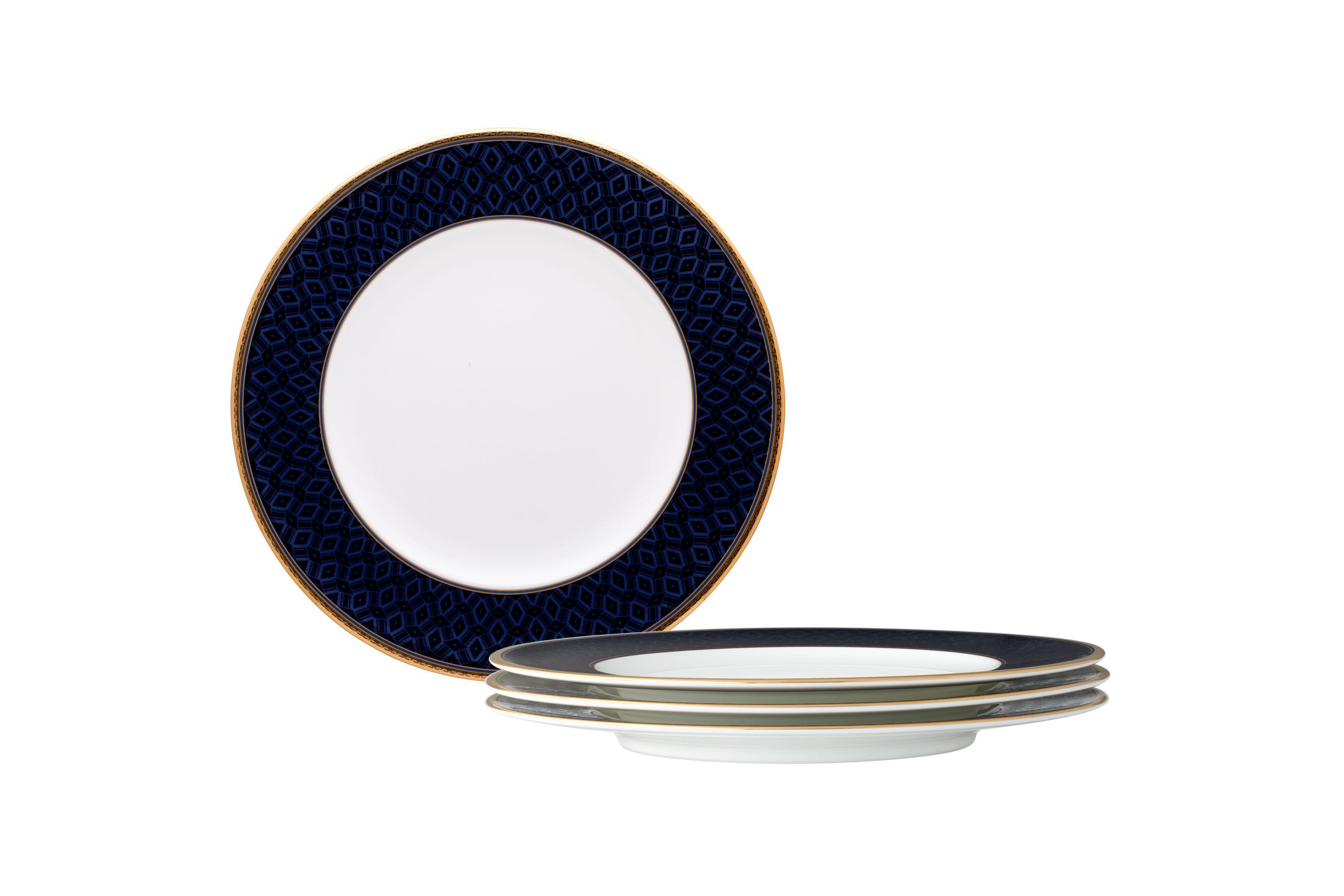 Blueshire Set Of 4 Accent Plates, 9"