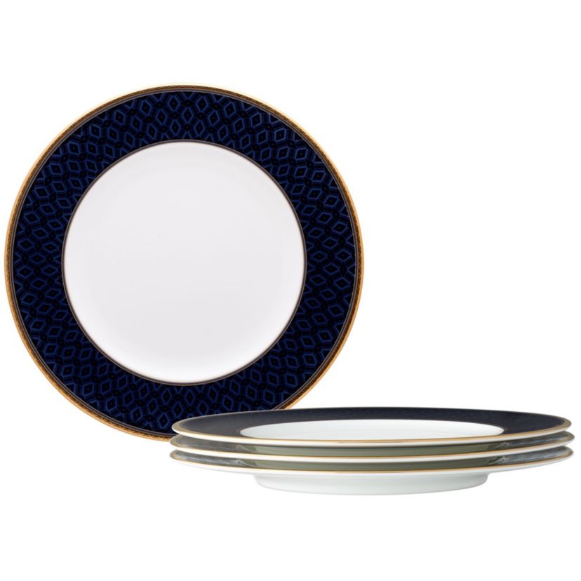 Blueshire Set Of 4 Accent Plates, 9"