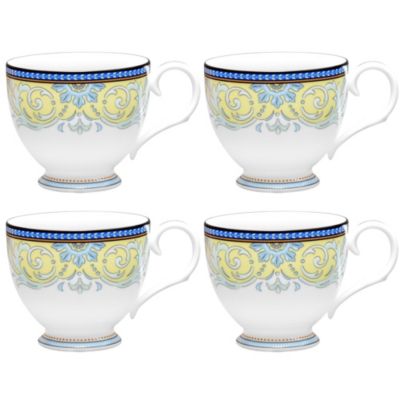 Noritake Menorca Palace Set Of 4 Cups, 7 oz