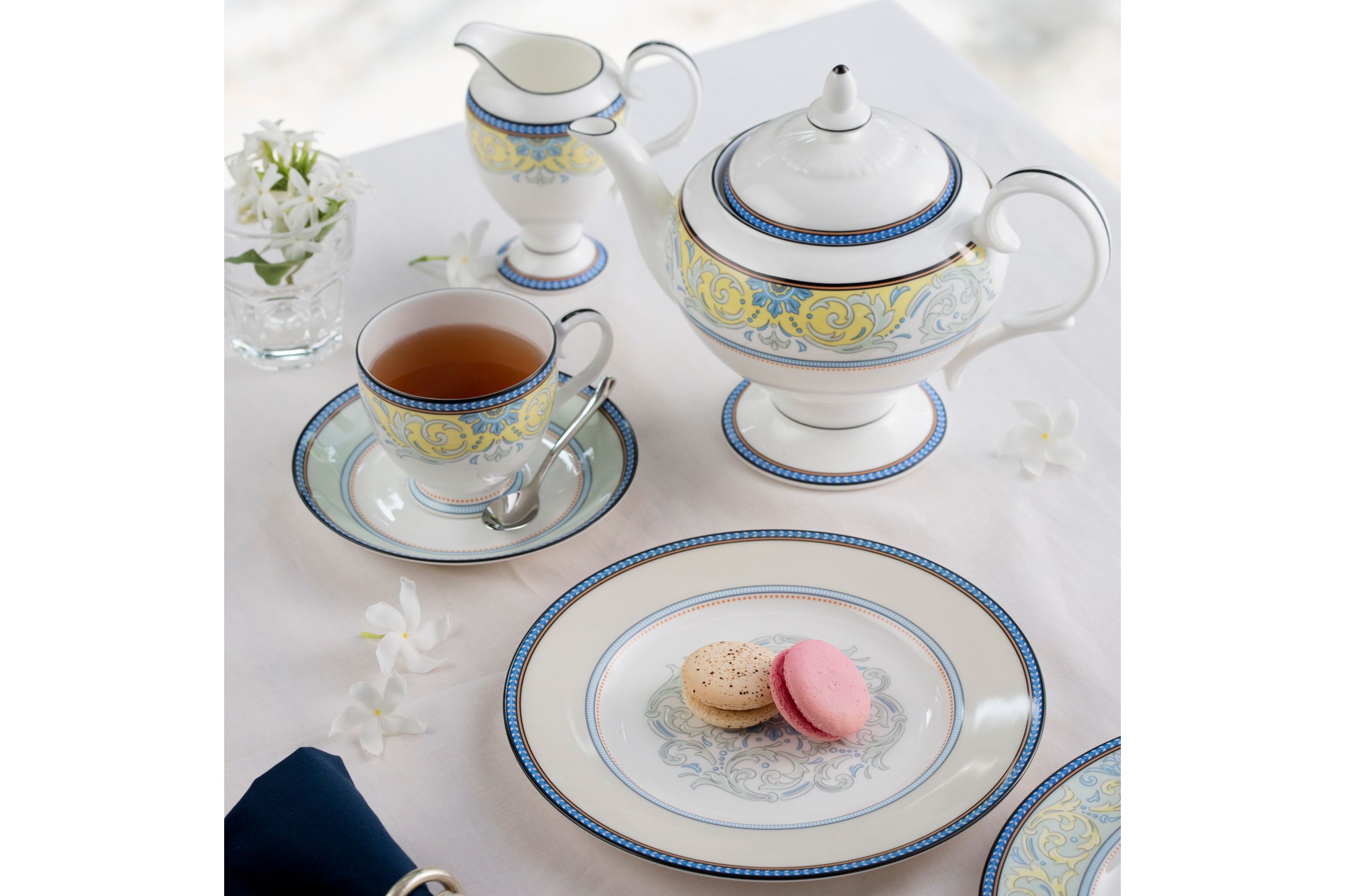 Menorca Palace Set Of 4 Cups, 7 Oz.