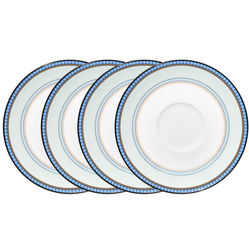 Menorca Palace Set Of 4 Saucers, 6"