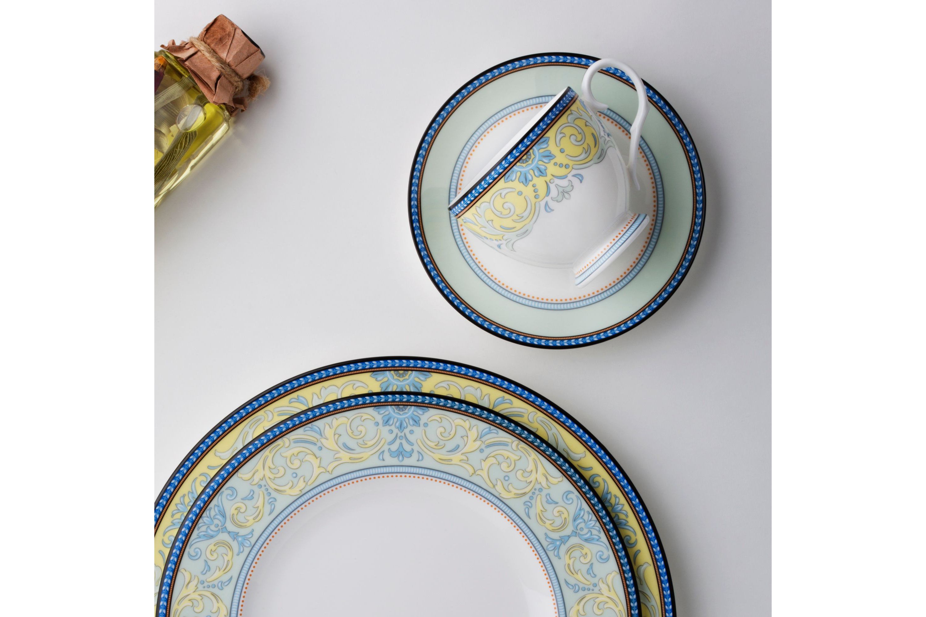 Menorca Palace Set Of 4 Saucers, 6"
