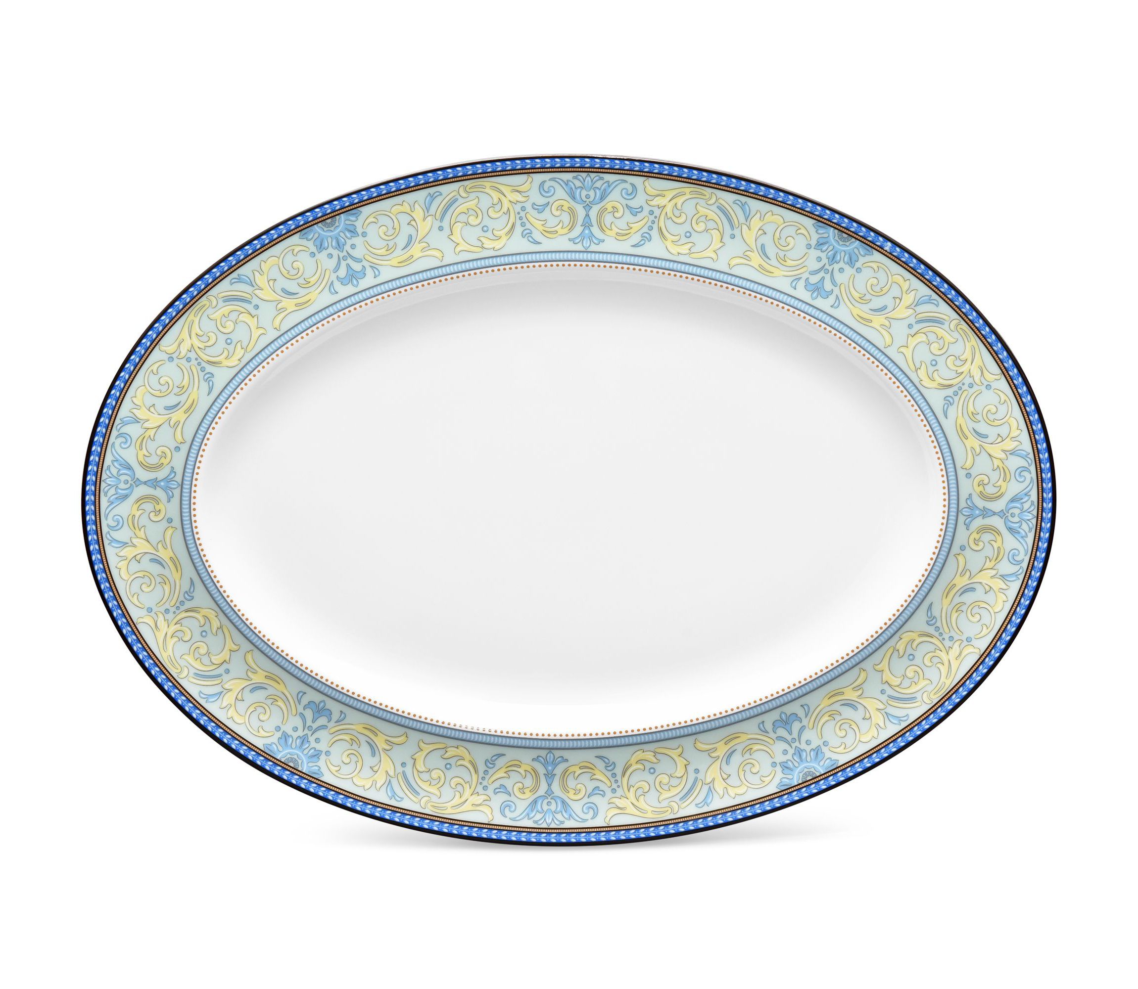 Menorca Palace Oval Platter, 14"