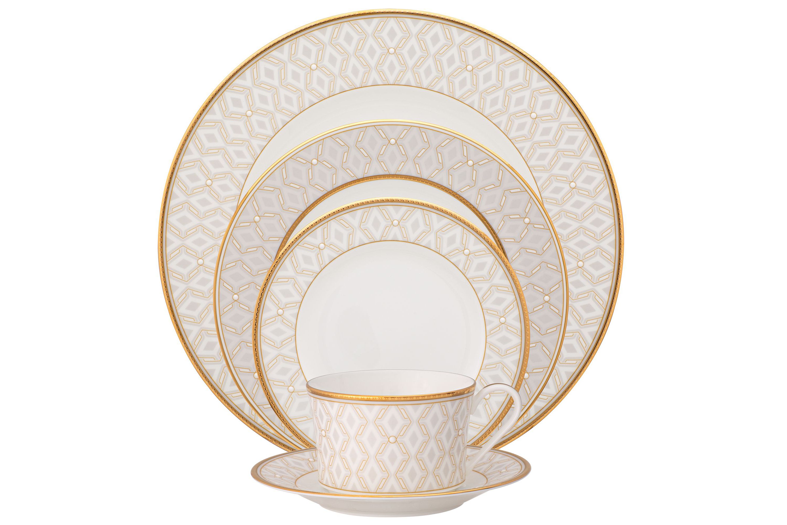 Noble Pearl 5-Piece Place Setting