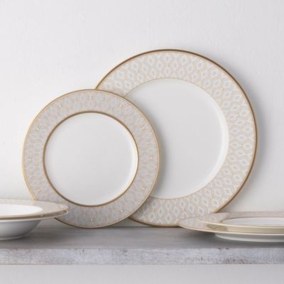 Noble Pearl Set Of 4 Dinner Plates, 11"