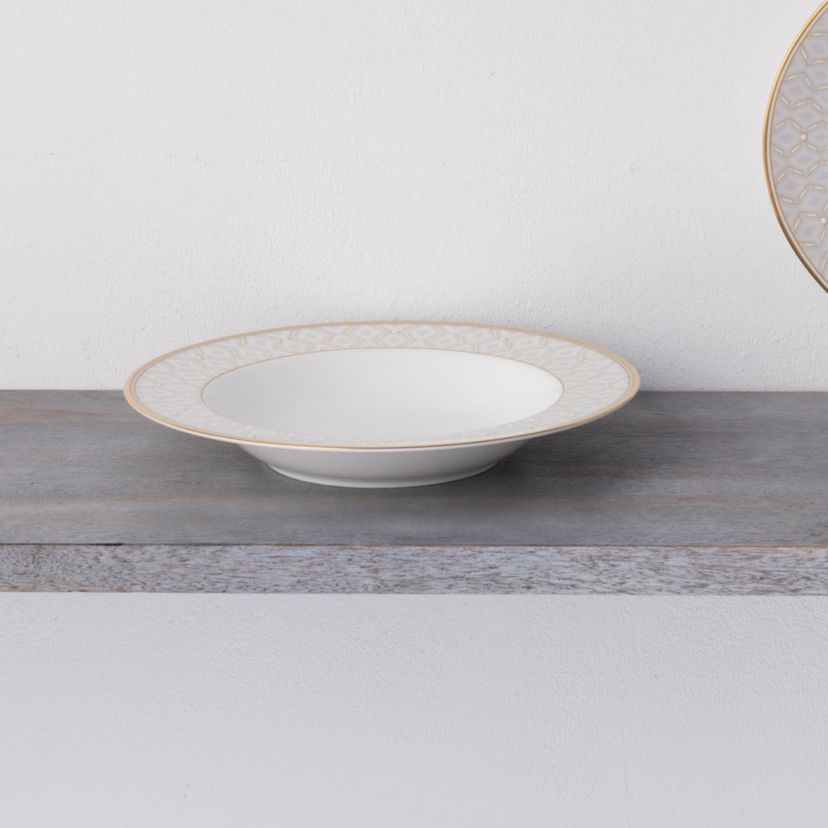 Noble Pearl Set Of 4 Soup Bowls, 8 1/2" 12 oz.