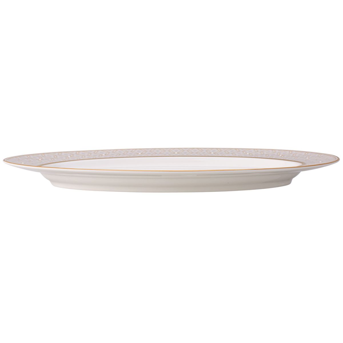 Noble Pearl Oval Platter, 14"