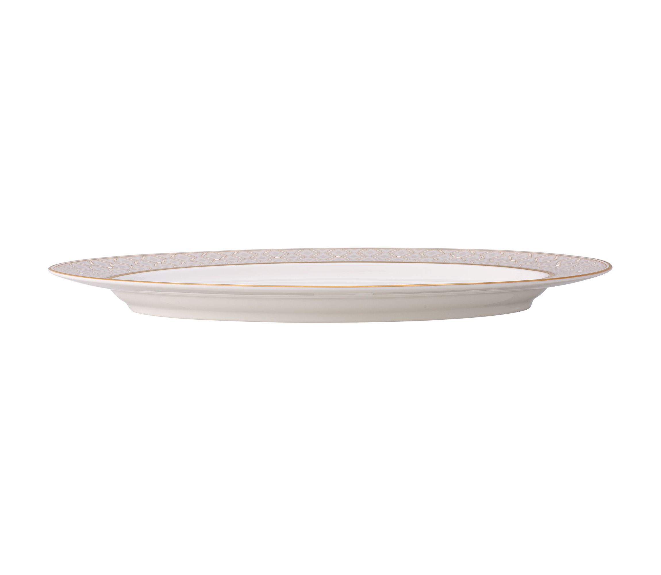 Noble Pearl Oval Platter, 14"