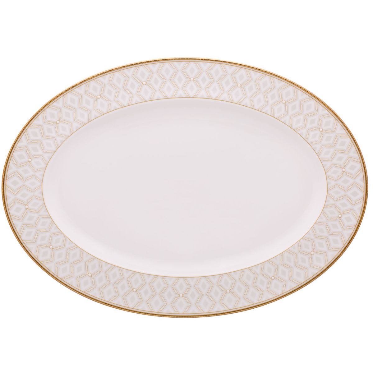Noble Pearl Oval Platter, 16"