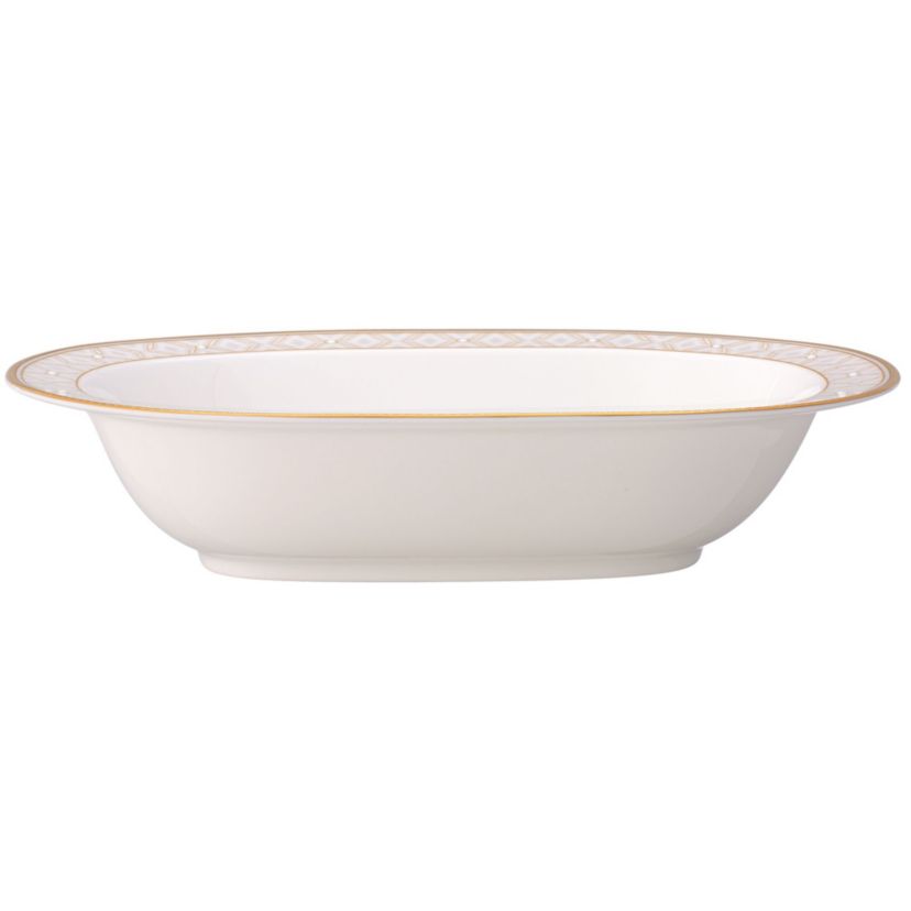 Noble Pearl Oval Vegetable Bowl, 10-1/2", 24 oz.