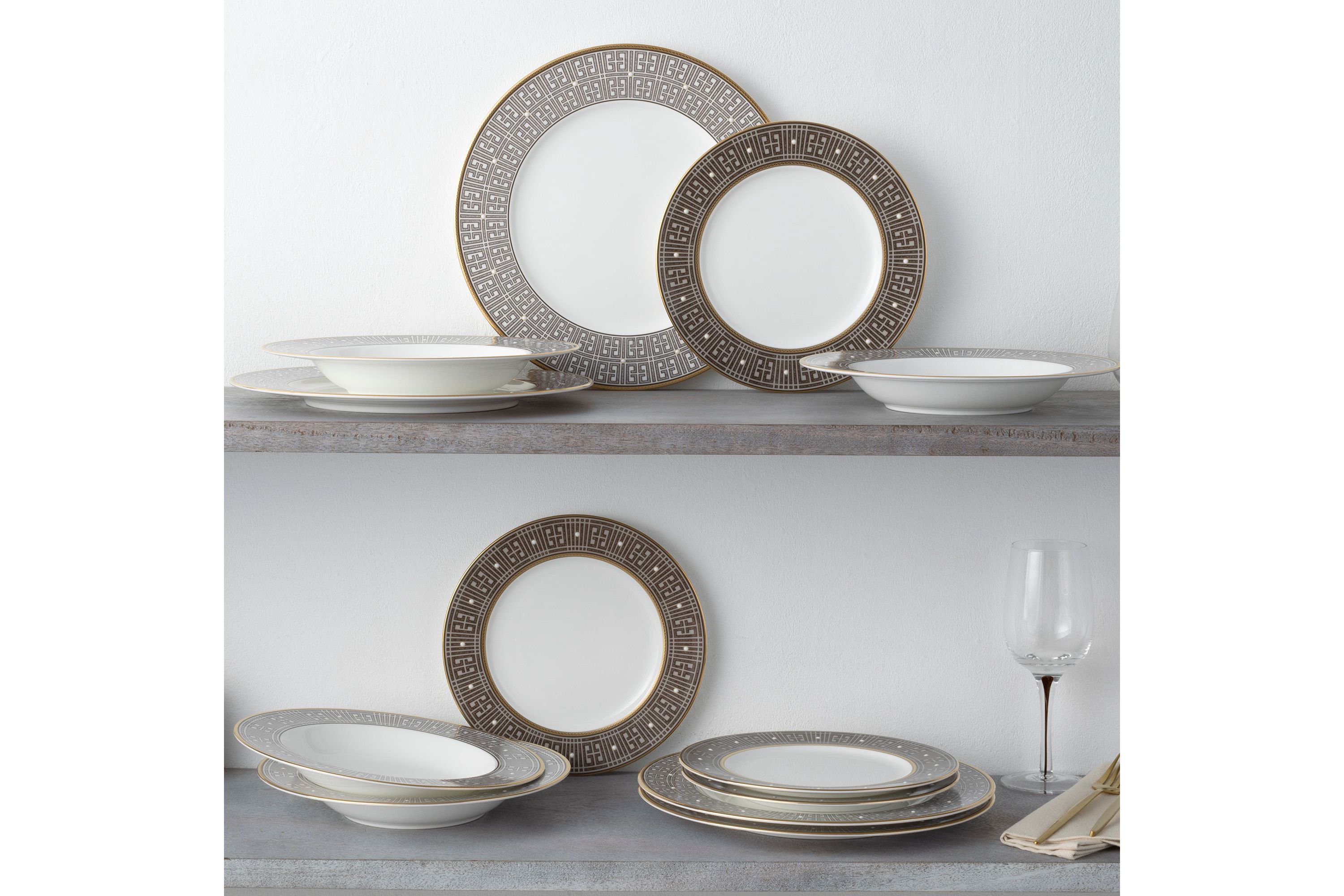 Infinity Set Of 4 Soup Bowls, 8 1/2" 12 Oz.