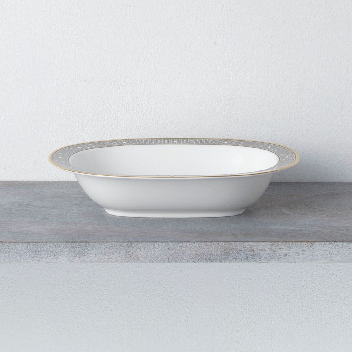 Infinity Oval Vegetable Bowl, 10-1/2", 24 oz.