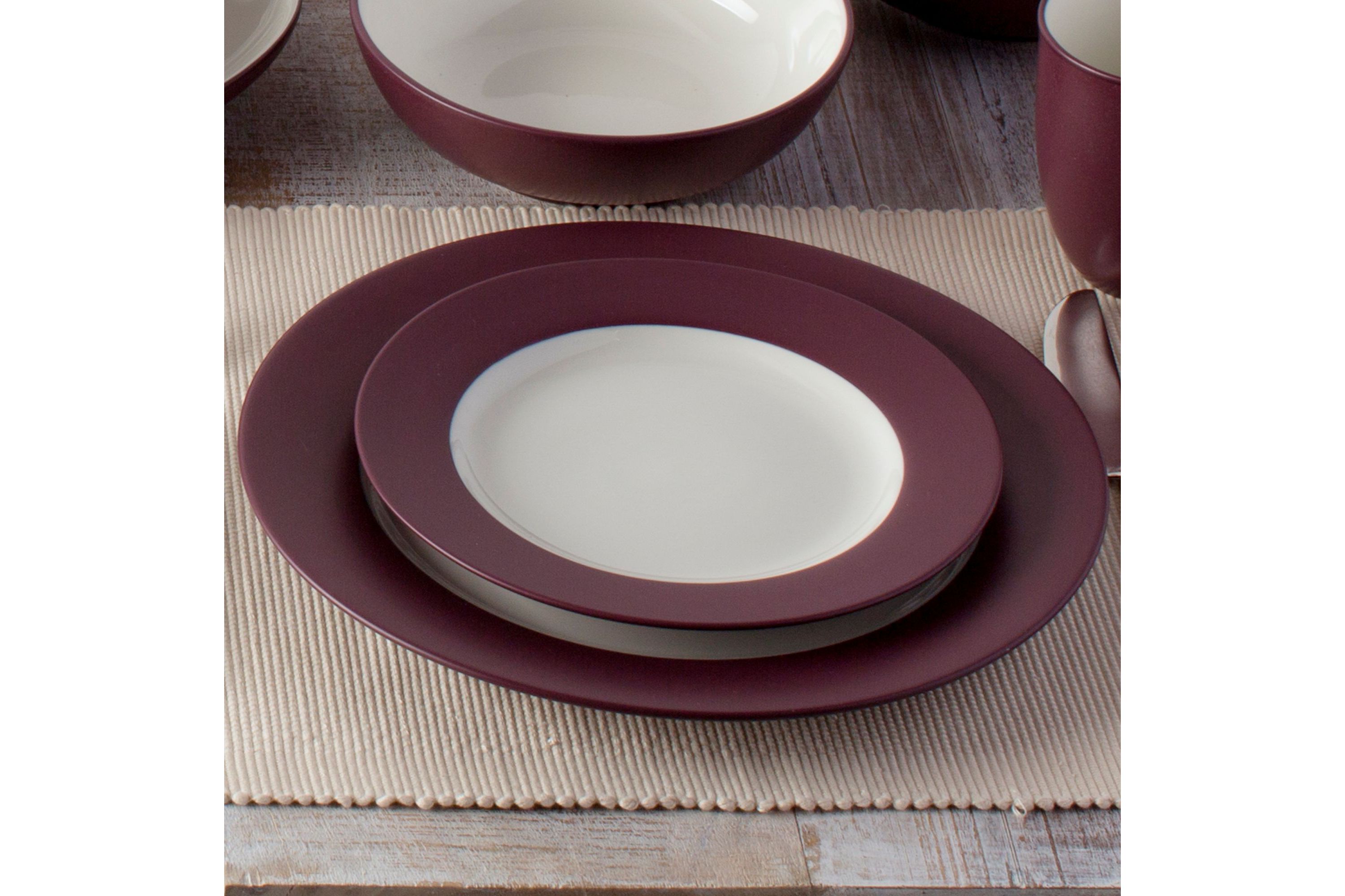 Colorwave 4-Piece Rim Place Setting, Service for 1