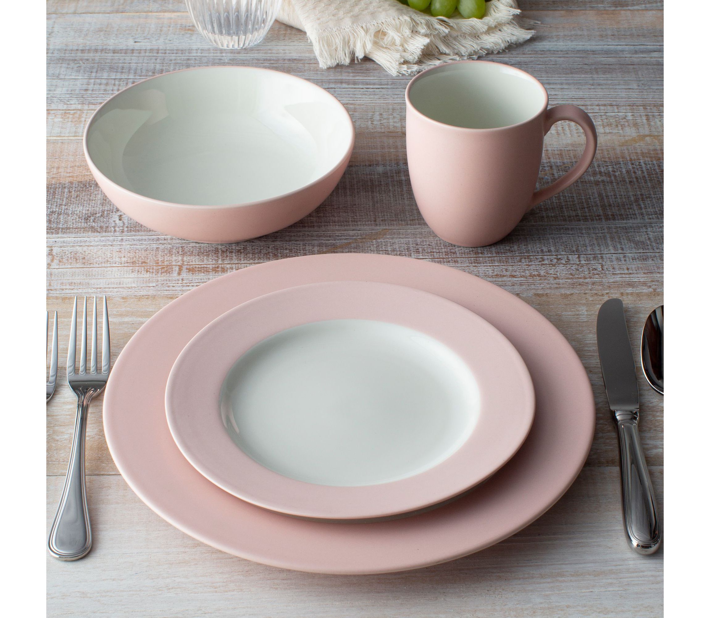 Colorwave Set Of 4 Soup/Cereal Bowls, 7", 22 Oz.