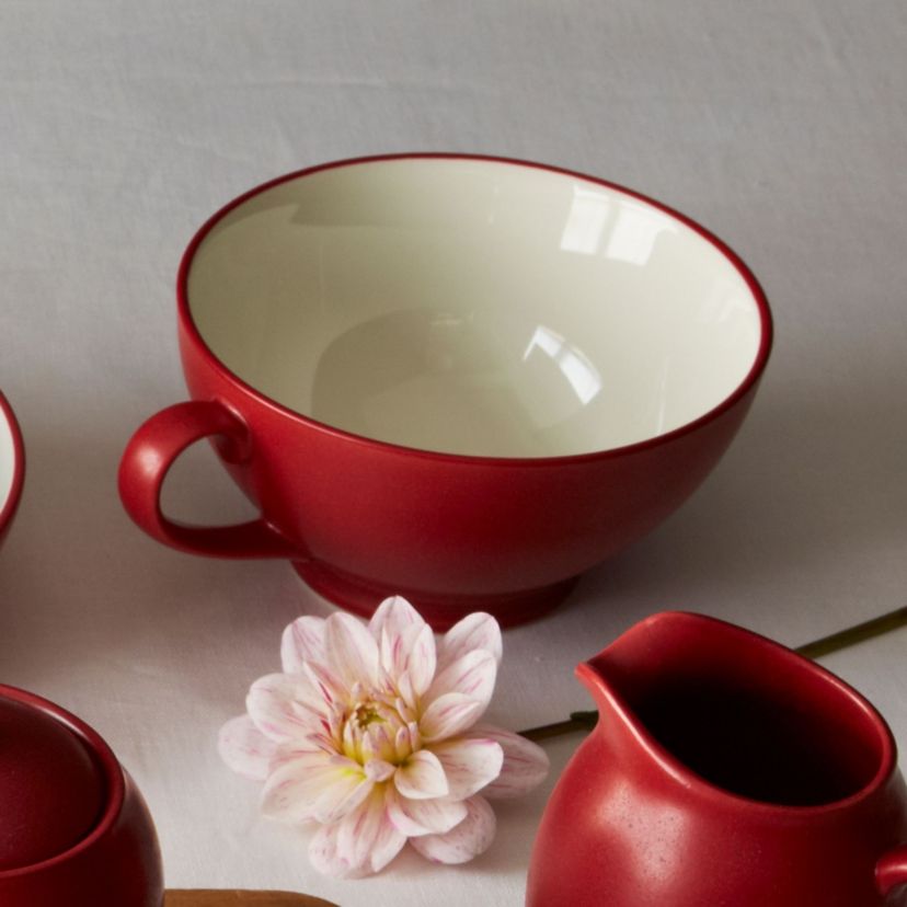 Colorwave Set Of 4 Handled Bowls, 5-1/2", 18 Oz.