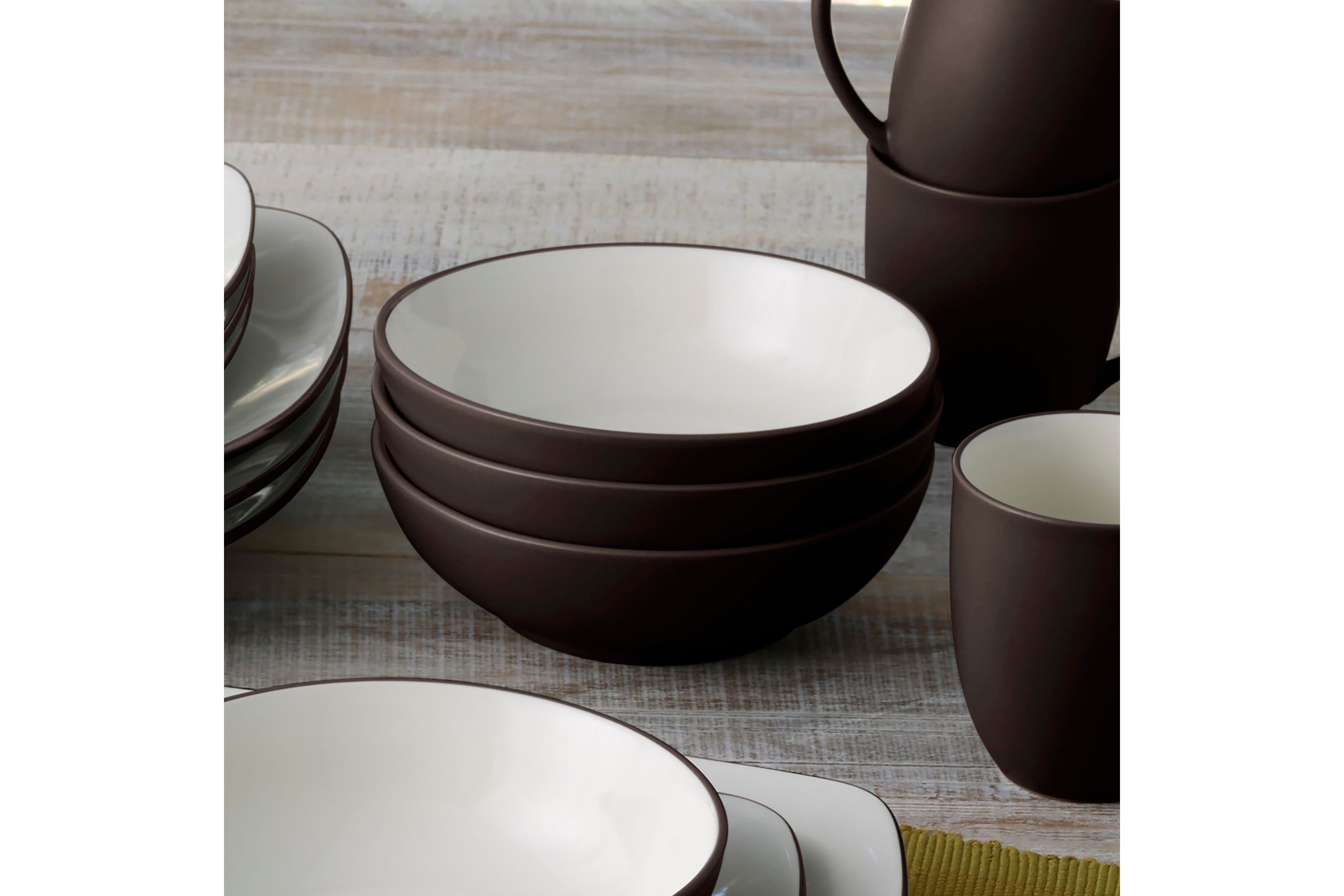 Colorwave Set Of 4 Soup/Cereal Bowls, 7", 22 Oz.