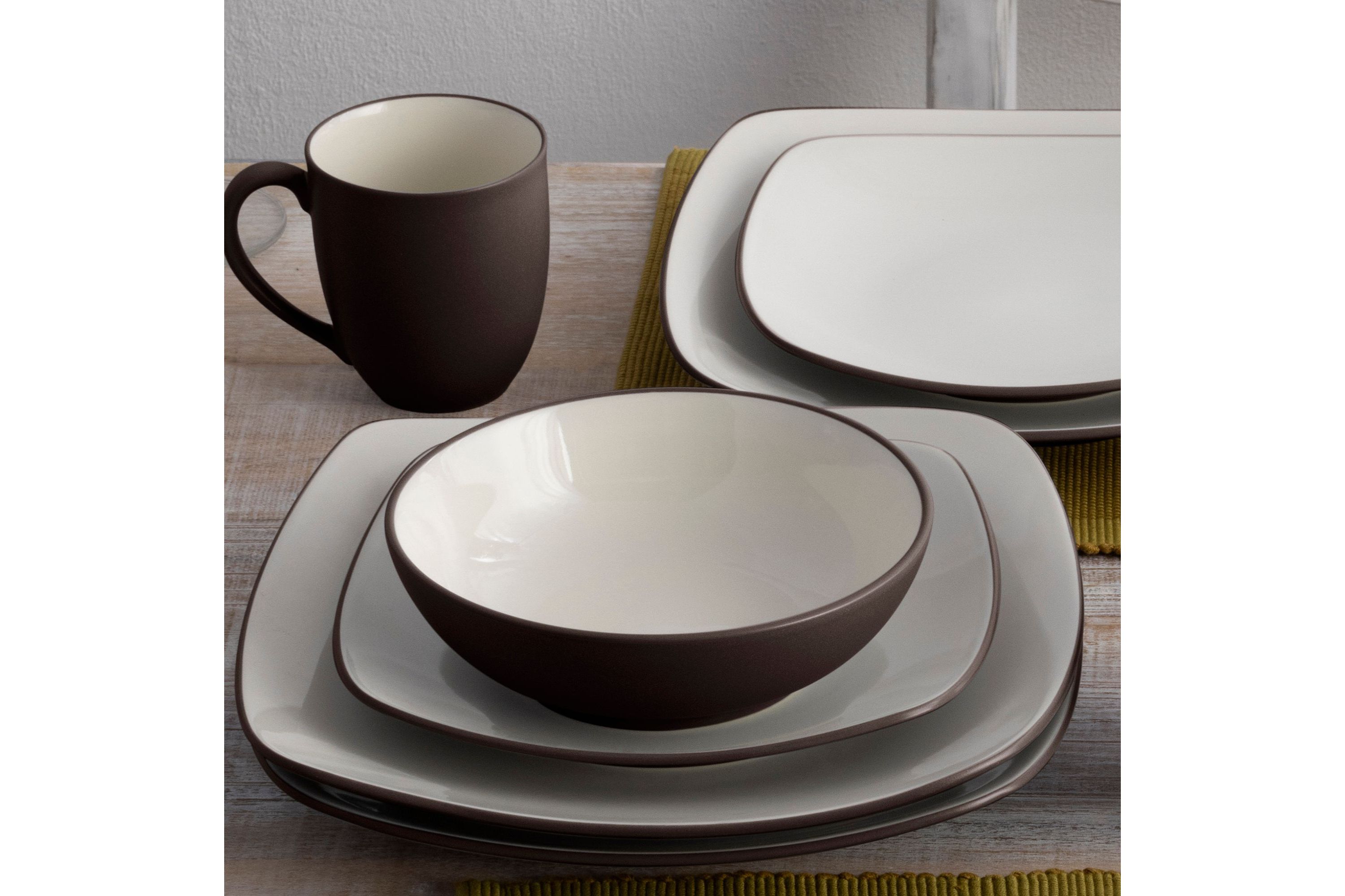 Colorwave Set Of 4 Soup/Cereal Bowls, 7", 22 Oz.