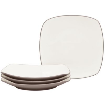 Noritake Colorwave Set Of 4 Square Dinner Plates, 10-3/4"