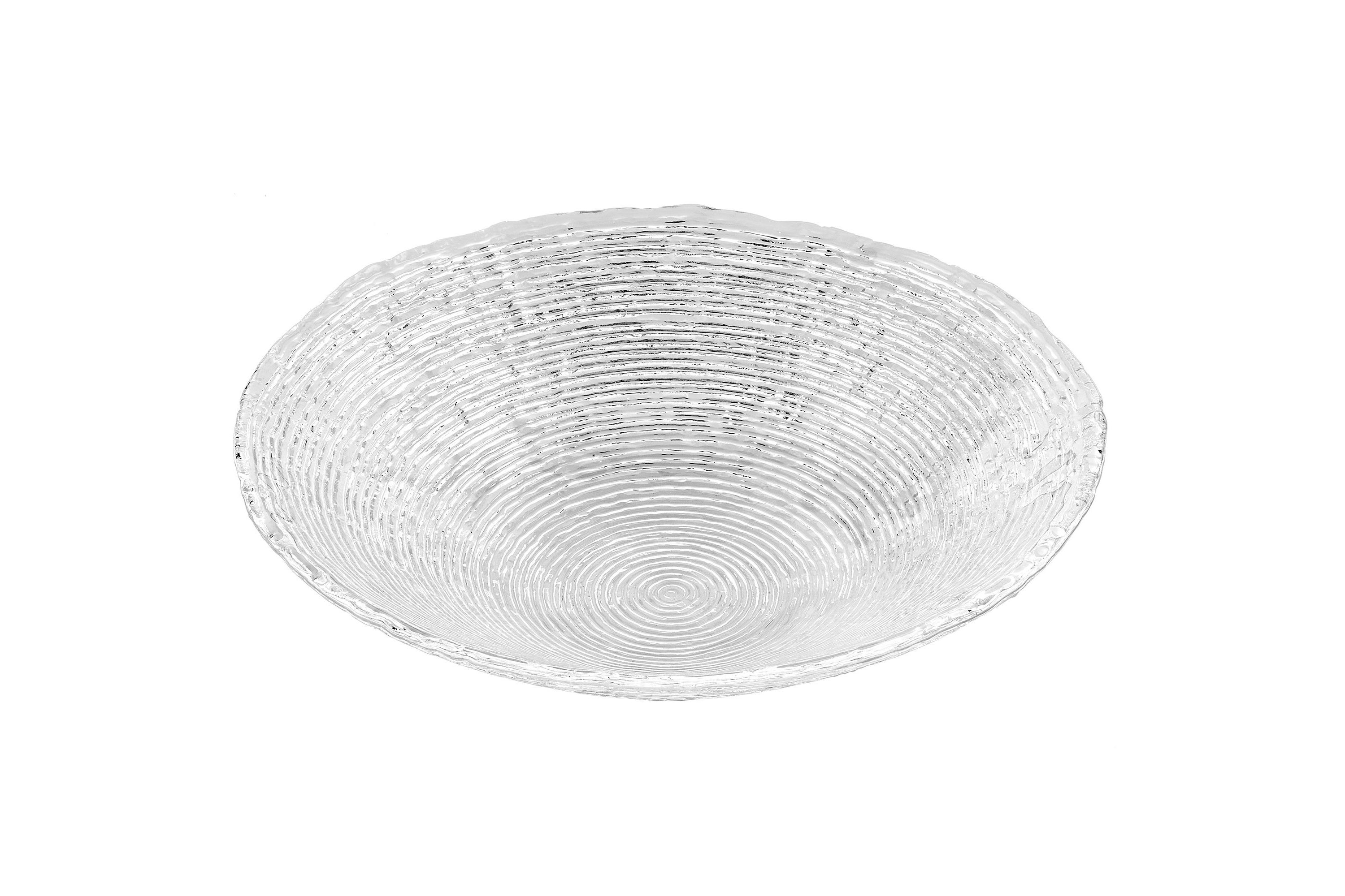 Hammock Glass Round Bowl, 13"