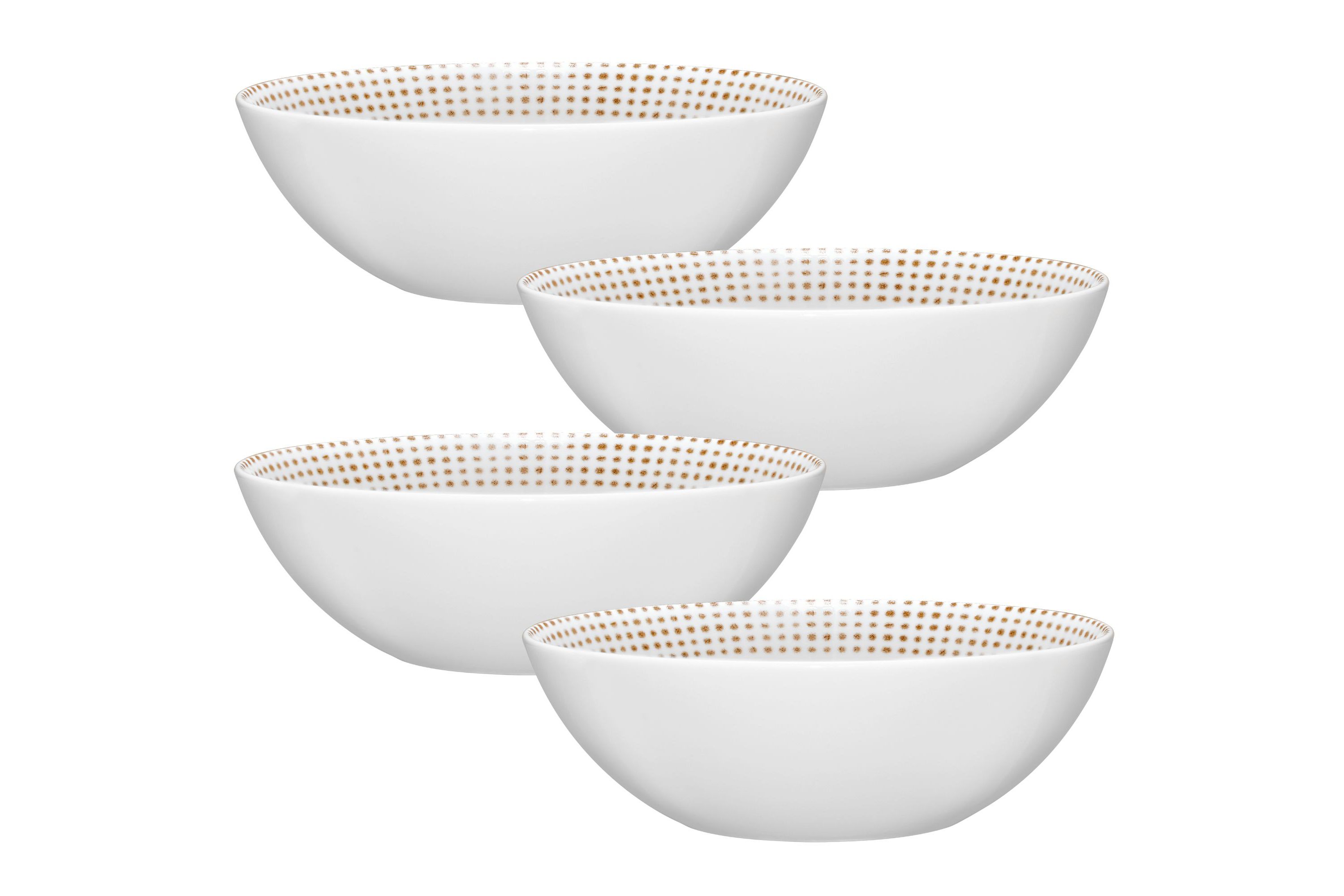 Hammock Set Of 4 Cereal Bowls, 7 1/2", 27 Oz.