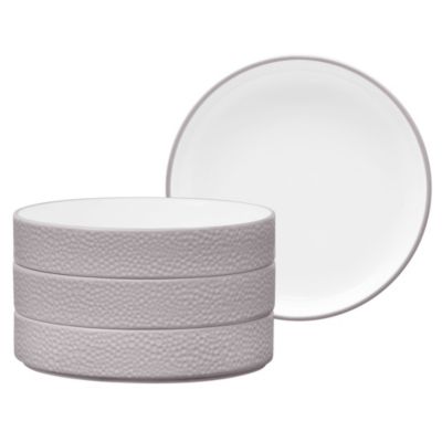 Noritake Colortex Stone Set Of 4 Stax Deep Plate, 7 1/2", 12 oz