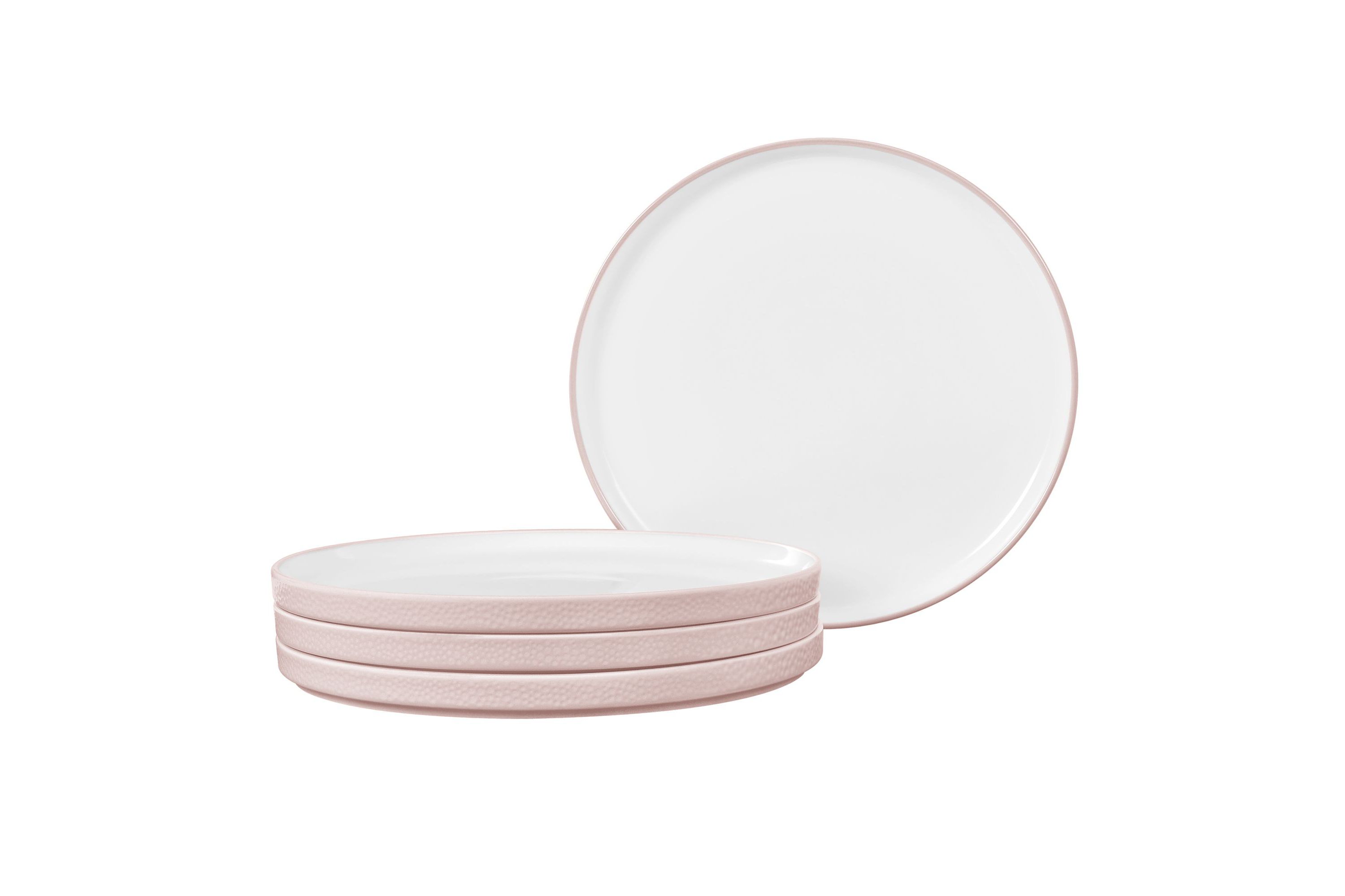 Colortex Stone Set Of 4 Stax Salad Plates, 7-1/2"