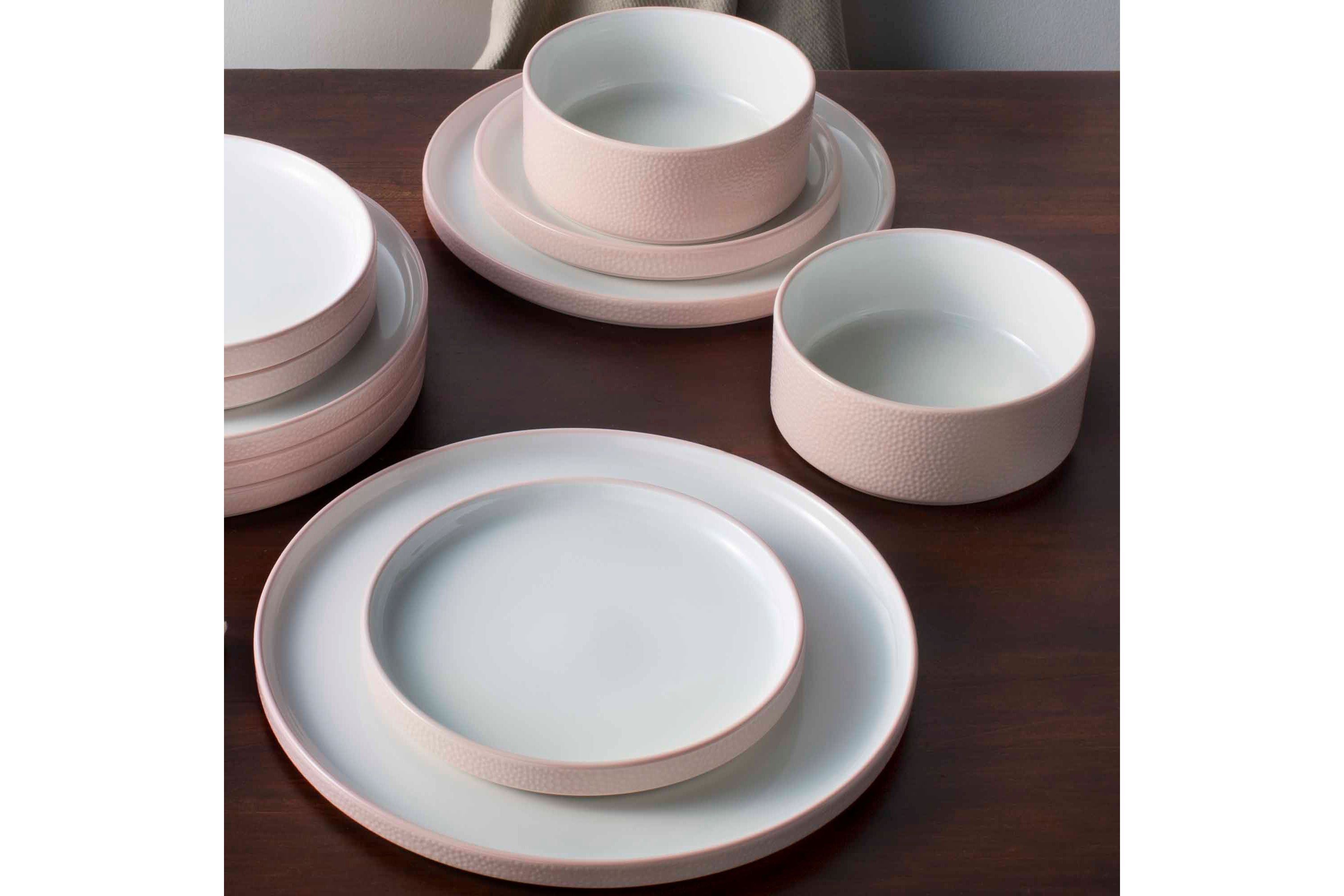 Colortex Stone Set Of 4 Stax Salad Plates, 7-1/2"
