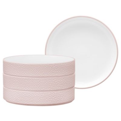 Noritake Colortex Stone Set Of 4 Stax Deep Plate, 7 1/2", 12 oz