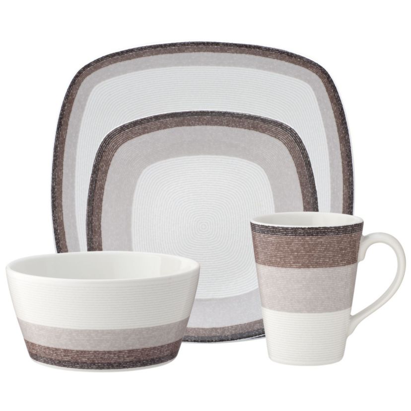 Colorscapes Layers 4-Piece Square Place Setting