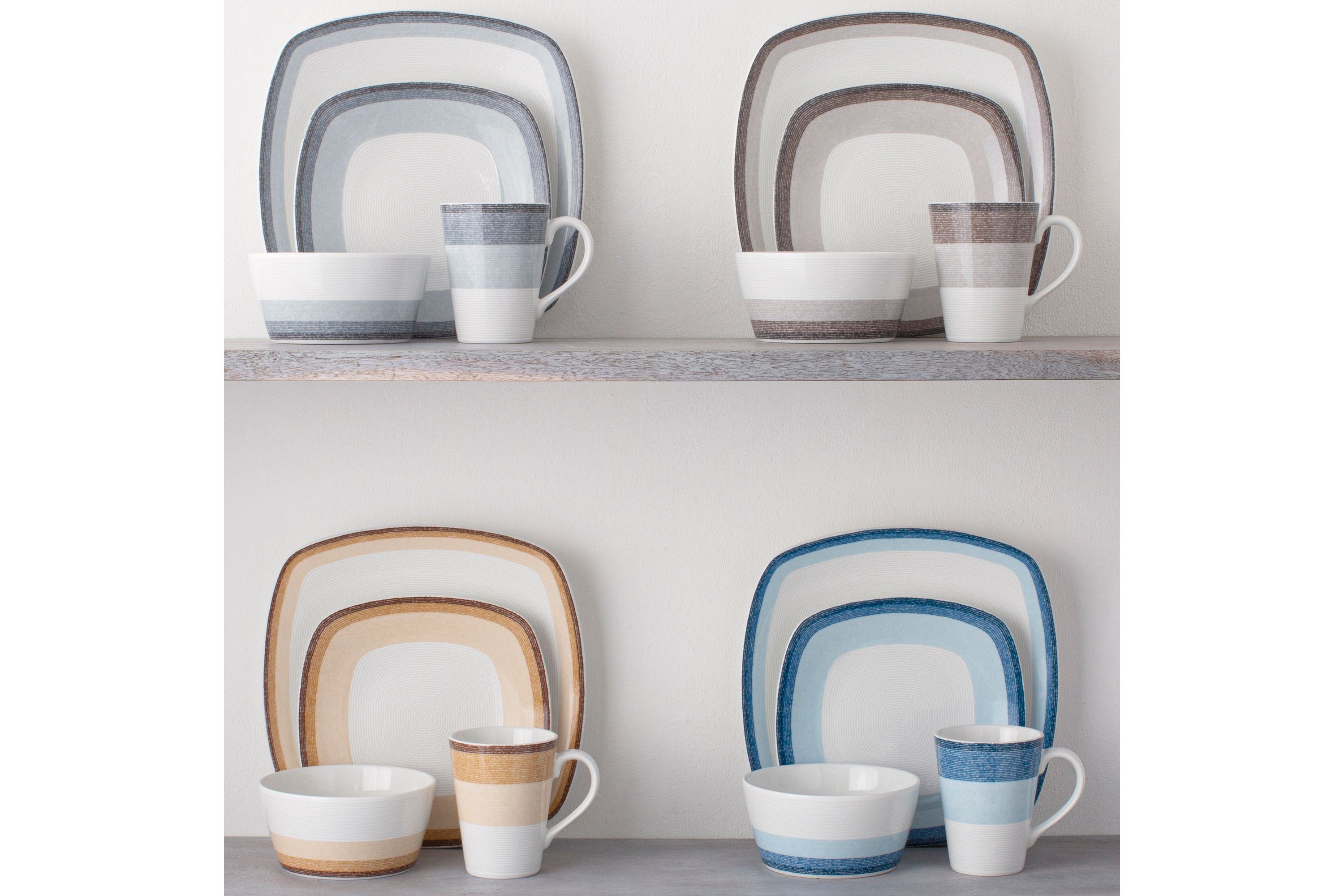 Colorscapes Layers 4-Piece Square Place Setting