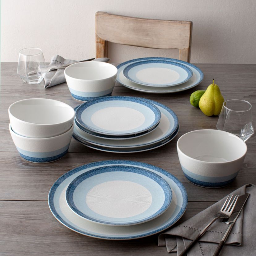 Colorscapes Layers Set Of 4 Cereal Bowls, 6", 25 Oz.