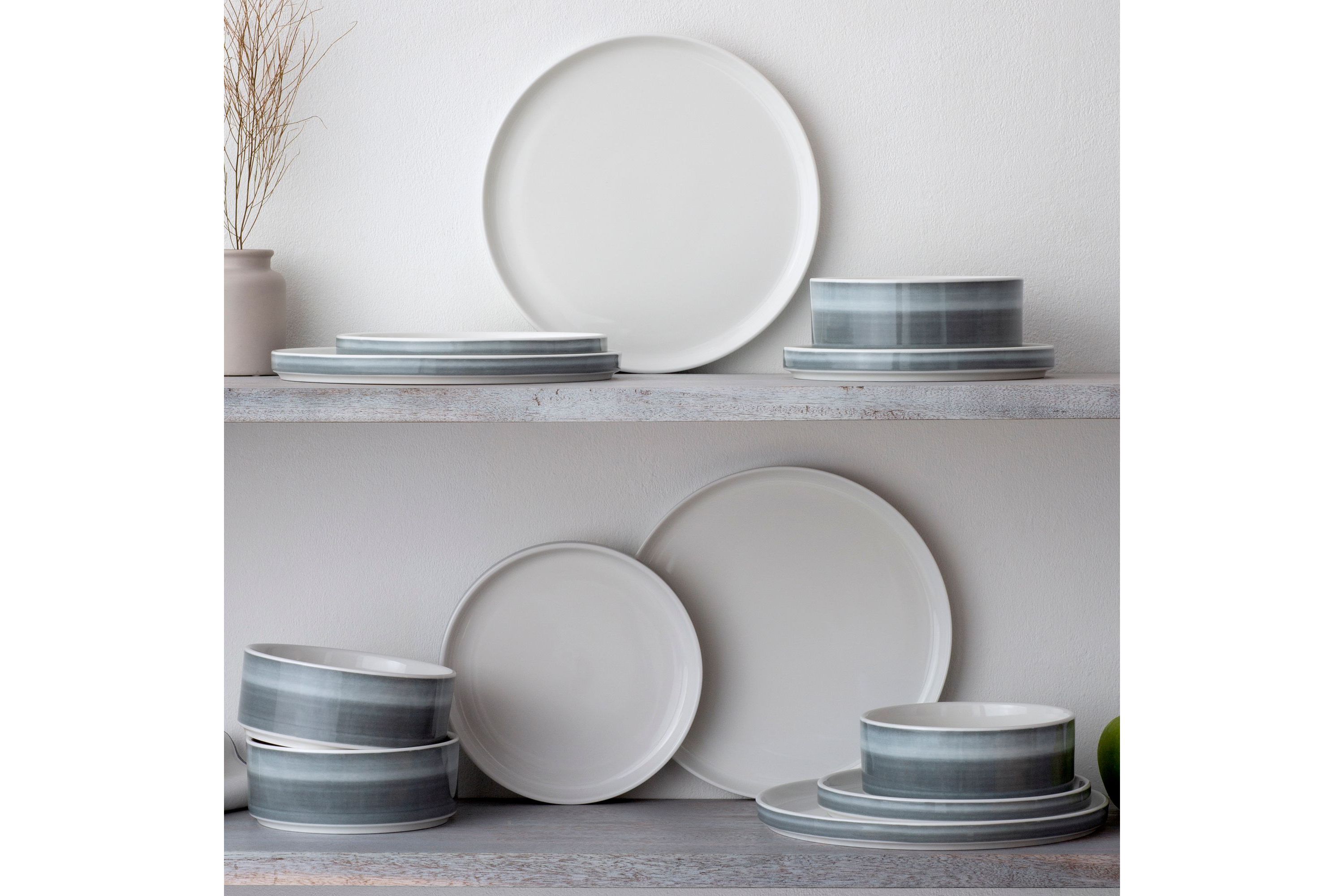 Colorstax Ombre Set Of 4 Stax Cereal Bowls, 6", 20 Oz.