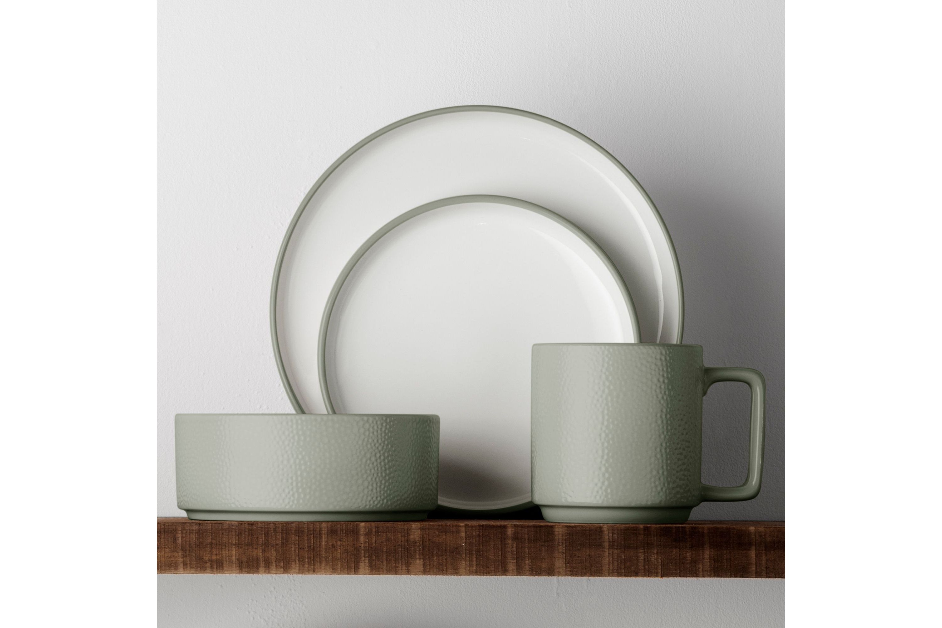 Colortex Stone 4-Piece Place Setting, Service for 1