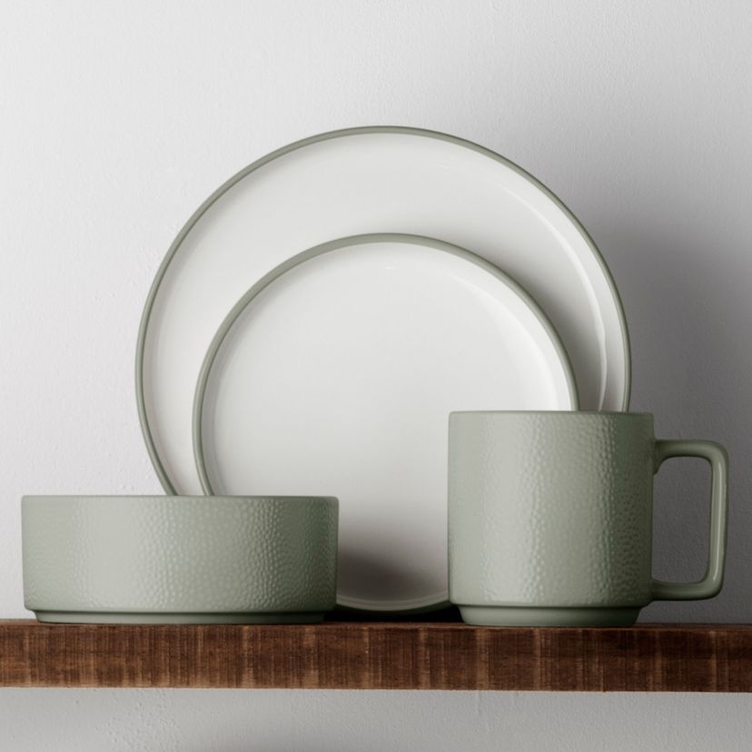 Colortex Stone 4-Piece Place Setting, Service for 1