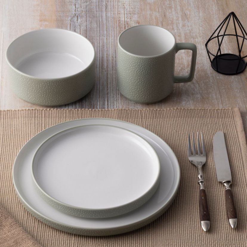 Colortex Stone 4-Piece Place Setting, Service for 1