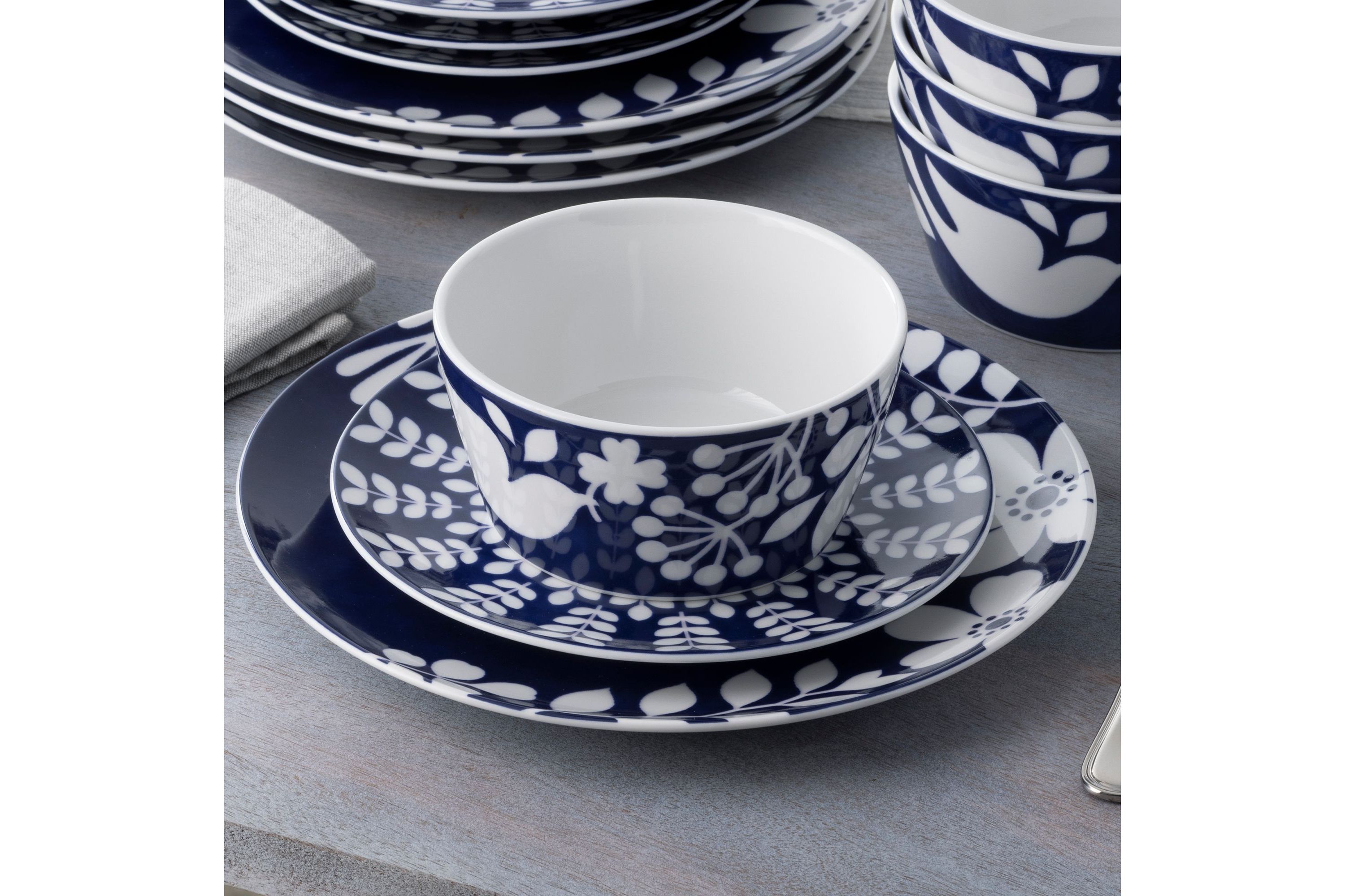 Bluefjord 4-Piece Coupe Place Setting