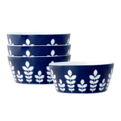 Bluefjord Set Of 4 Fruit Bowls, 5-1/2", 15 Oz.