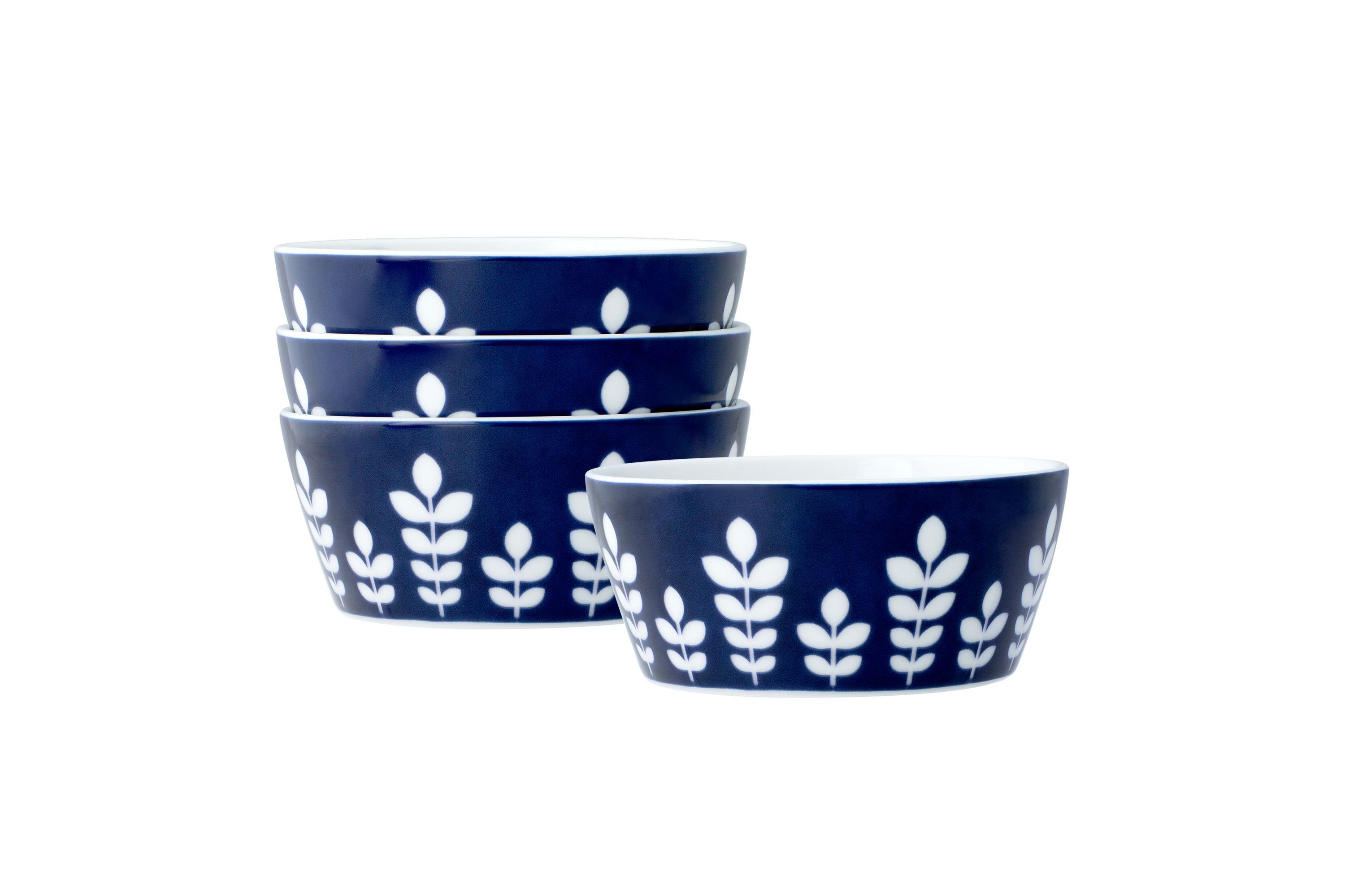 Bluefjord Set Of 4 Fruit Bowls, 5-1/2", 15 Oz.
