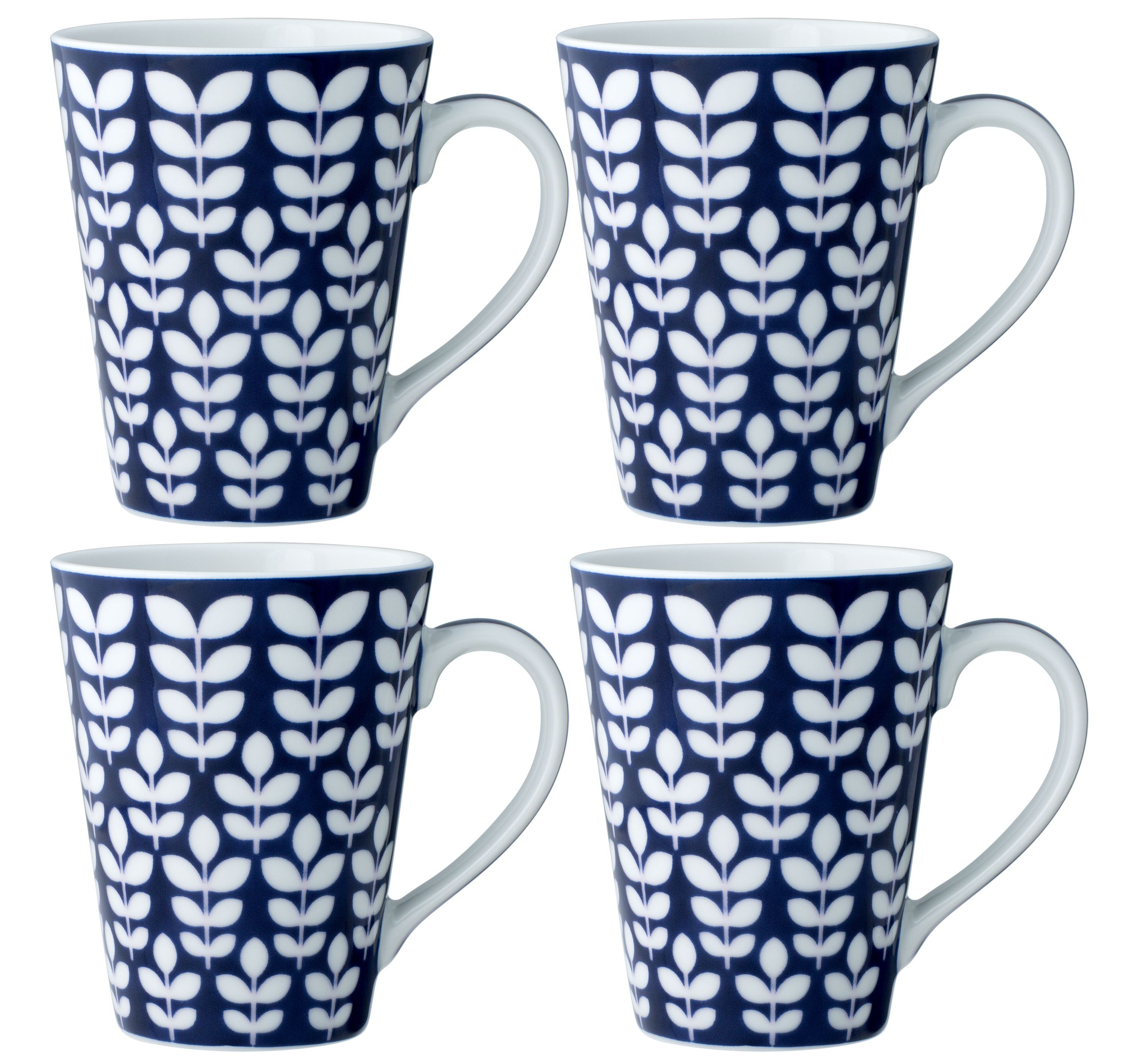 Bluefjord Set Of 4 Mugs, 12 oz.