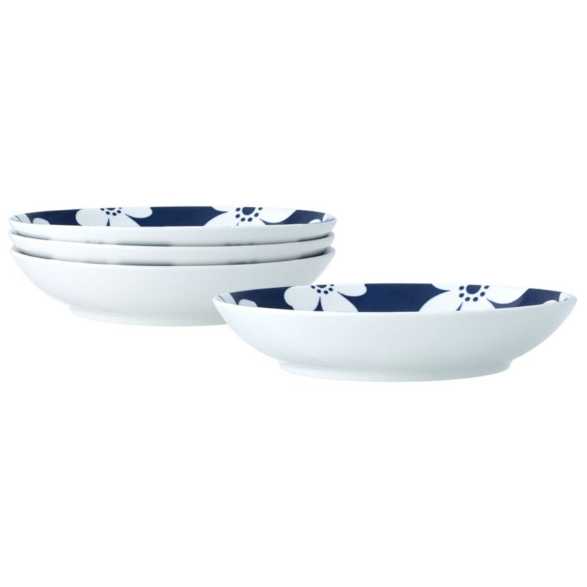 Bluefjord Set Of 4 Pasta Bowls, 9-1/2", 35 Oz.