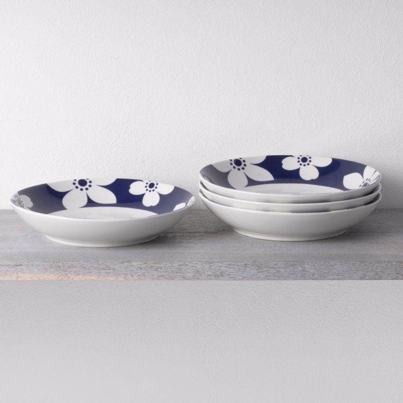 Bluefjord Set Of 4 Pasta Bowls, 9-1/2", 35 Oz.