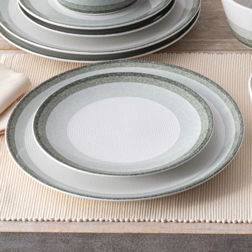 Colorscapes Layers Set Of 4 Coupe Salad Plates, 8 1/4"