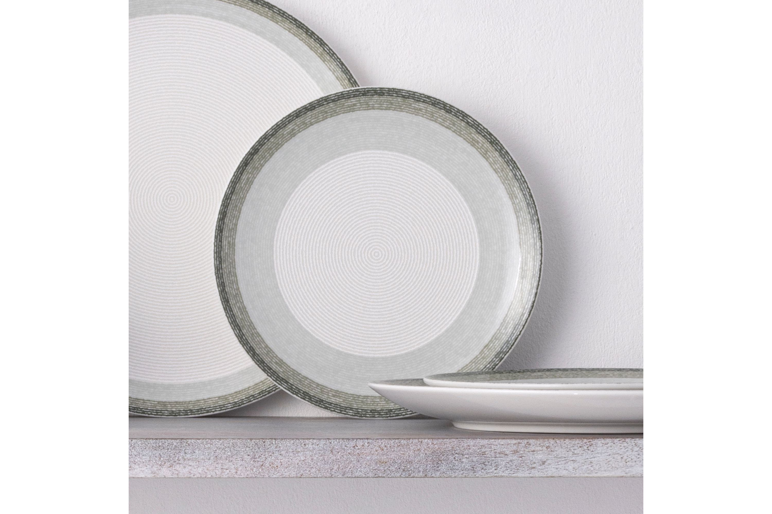 Colorscapes Layers Set Of 4 Coupe Salad Plates, 8 1/4"