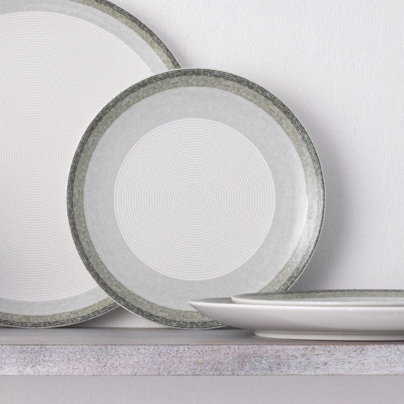 Colorscapes Layers Set Of 4 Coupe Salad Plates, 8 1/4"