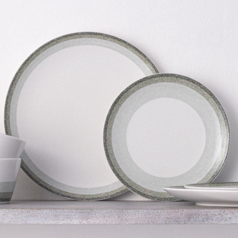 Colorscapes Layers Set Of 4 Coupe Salad Plates, 8 1/4"