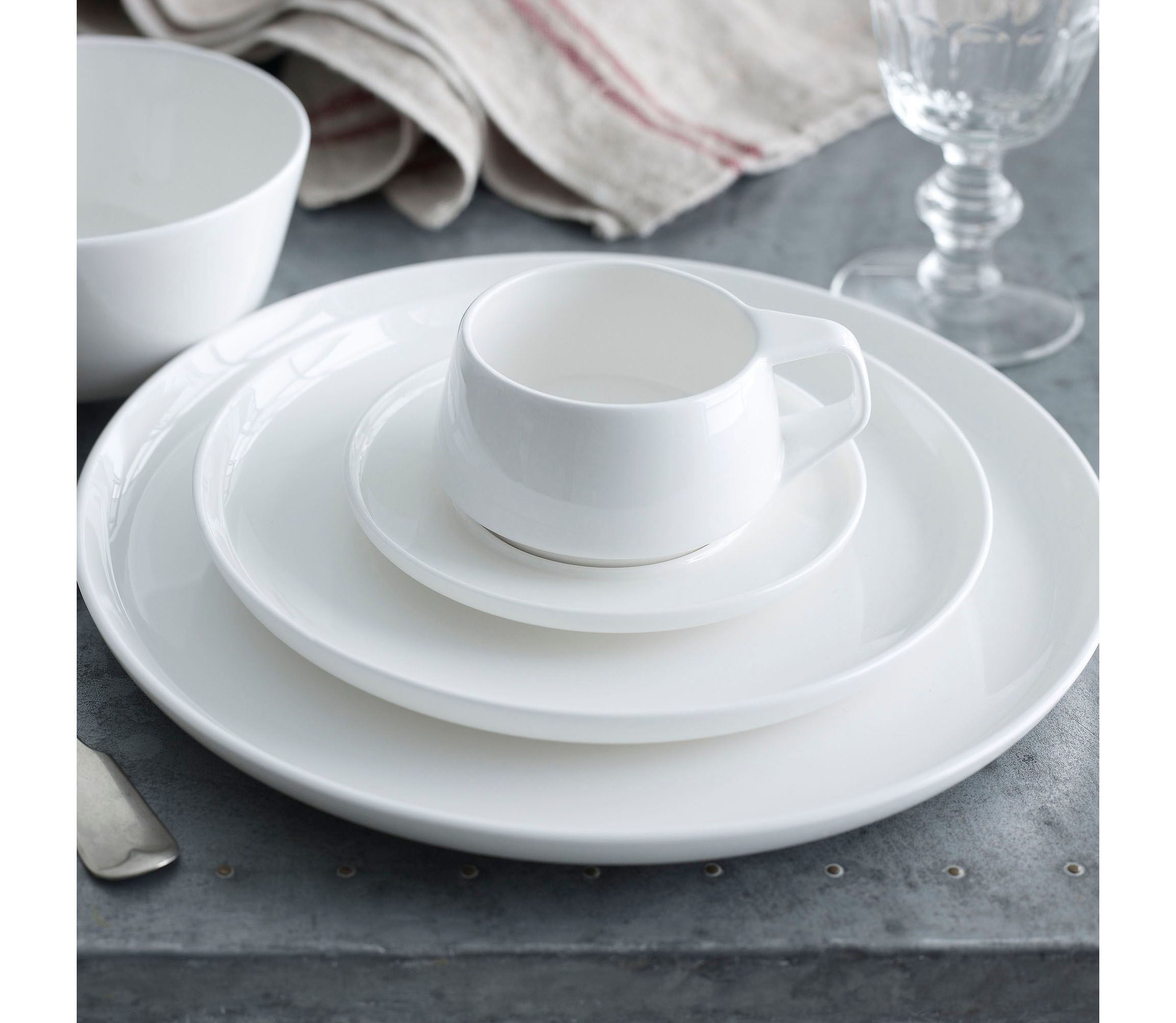 Marc Newson Set Of 4 Salad Plates, 8-1/4"