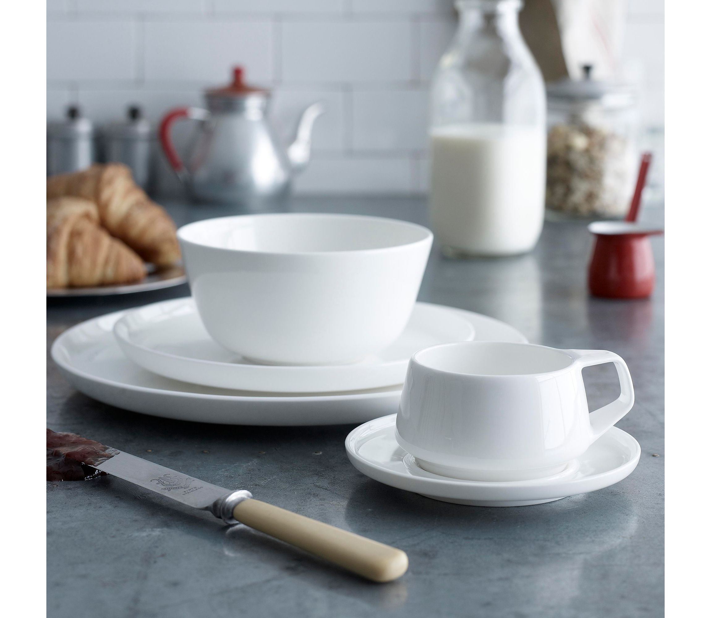 Marc Newson Set Of 4 Salad Plates, 8-1/4"