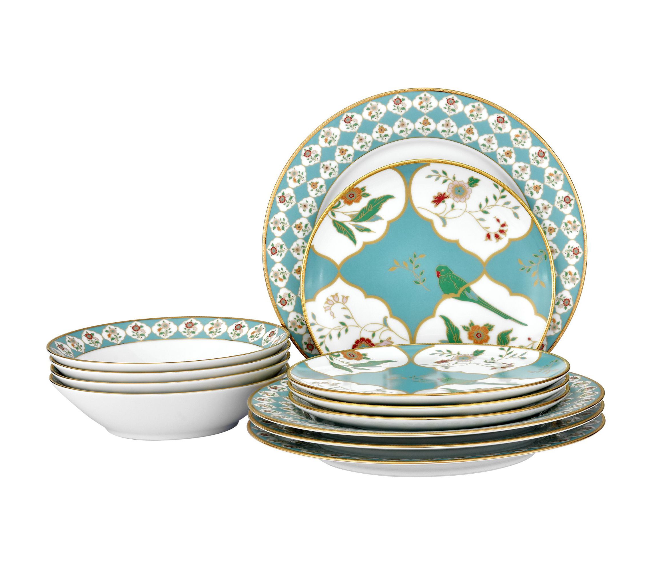 Lodis Morning 12-Piece Dinnerware Set, Service for 4
