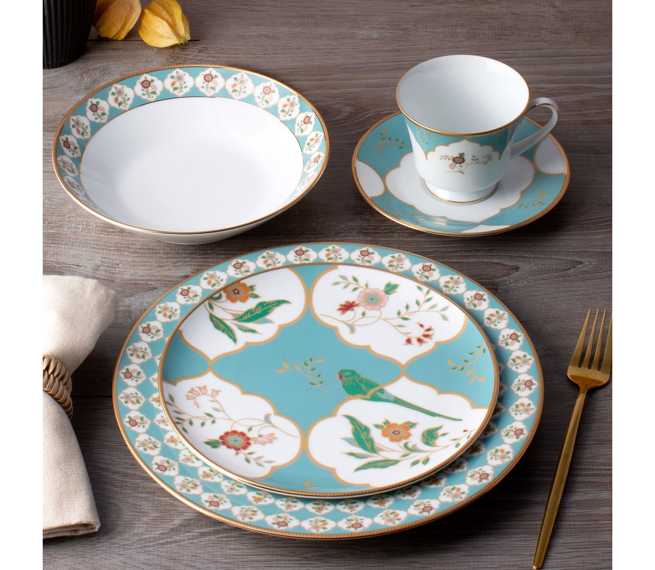 Lodis Morning Set Of 4 Bread & Butter/Appetizer Plates, 6-1/4"